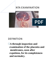 Placenta Examination