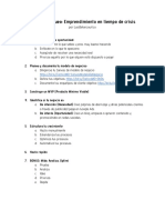 Lista de Chequeo - Emprendimiento en Tiempo de Crisis - LuisBetancourt - Co