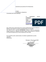 Solicitud Carta Presentacion Pre - Profesionales - Hernando Salas Clemente