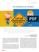 Instalación TT: consulta sobre normas de puesta a tierra en Córdoba
