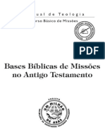 Bases Bíblicas de Missões No Antigo Testamento