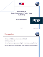 Loading Basic and PU SW - MCU8 - e