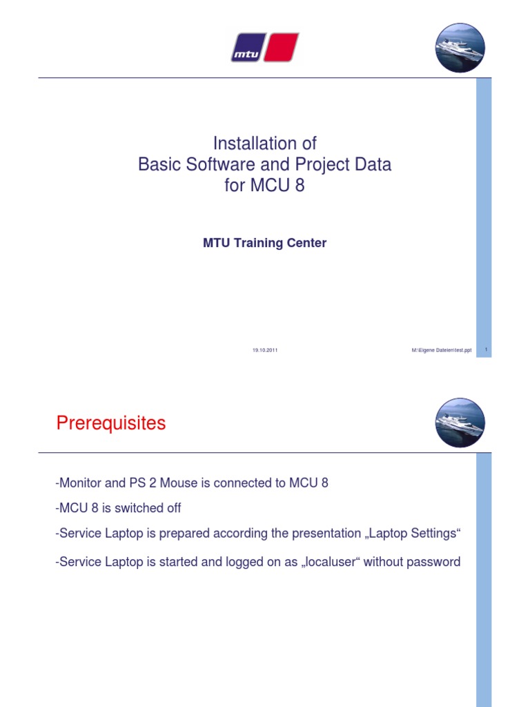 MCU 8 Software Installation Guide | PDF | Booting | Computer Architecture