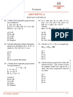 Examen UNI - Aritmética - S2