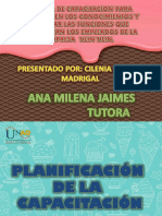 Progra de Capacitacion para Avanzar en Los Conocimientos y Mejorar Las Funciones Que Desempeñan Los Empleados de La Empresa Tilin Tilin.