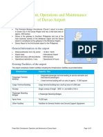 Davao Airport Project Brief