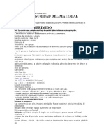 MSDS Argón Comprimido