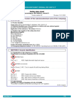 Safety Data Sheet: SECTION 1: Identification of The Substance/mixture and of The Company/ Undertaking