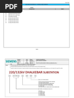 220-132kV Power and Control Cable Schedule - Dhalkebar With Comment