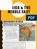 Africa The Middle East CH 30