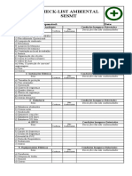 CHECK-LIST AMBIENTAL 