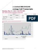 FQ4 2021 Earnings Call Transcripts: Gland Pharma Limited BSE:543245