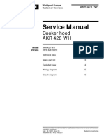 Whirlpool AKR 428 WH Service Manual