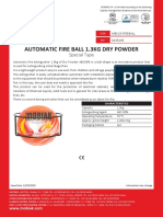 Automatic Fire Ball 1 3kg Dry Powder en Min