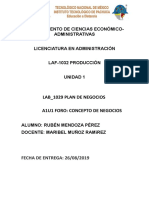 A1 - U1 - Foro - Concepto de Negocios - César - Rojas PDF