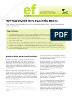 New Map Reveals More Peat in The Tropics: Key Messages