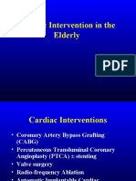 Cardiac Intervention in The Elderly