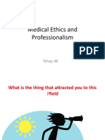 Medical Ethics and Professionalism: Tahap 3B