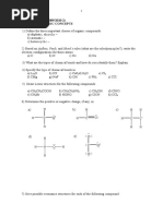 CHM3201 Tutorial 1 Basic Concepts