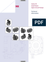 Series 45 Pumps Technical Information