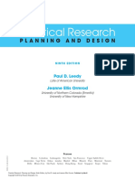 Practical Research Planning Design Pgs 1-7