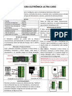 AGL - Fechadura Ultra Card Manual