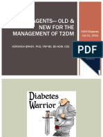 Oral Agents Old and New For Management of T2DM
