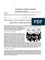 1. Historia  de la psicología - 3Medio