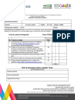 Lista de Cotejo Investigación Resumen Planeación Financiera