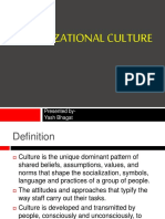 Culture & Organizations 1