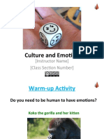 Culture and Emotion