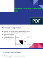 Transformaciones en Niños Con Problemas de Aprendizaje.