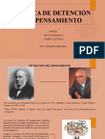 Detención Del Pensamiento - Exposición