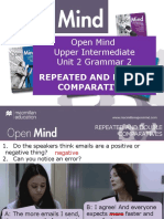 Open Mind Upper Intermediate Unit 02 Grammar 2