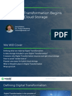 Wasabi Digital Transformation and Hybrid Cloud Storage Webinar 725507