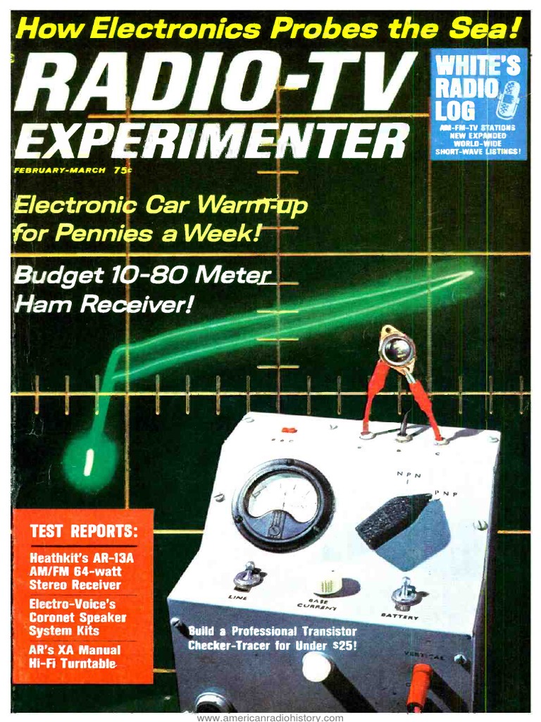 Radio TV Experimenter 1965-02-03, PDF, Electromagnetism