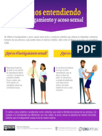 Vamos Entendiendo El Hostigamiento y Acoso Sexual - Infografia - Micro