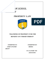 Property Law: Amity Law School Lucknow