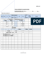 Activity 1 - Collimation Checks Fieldbook