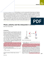 Phase, polarity and the interpreters wavelet