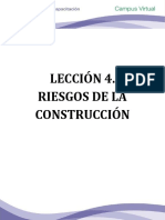 Leccion 4. Riesgos de La Construccion