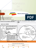 Informe 2 - Modelo de Valor Bancolombia