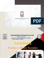 Presentación de La Unidad VII - Estatus y Roles Sociales