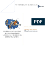 En Un Motor Eléctrico Cuando Está en Marcha Se Desarrolla Una Fuerza Electromotriz de Rotación