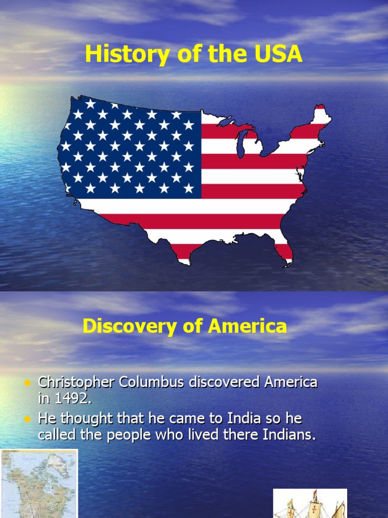 History of USA PDF