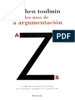 Unidad 1. La Argumentacion. S.Toulmin.