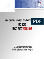 Doe Residential Energy Code