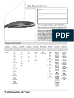 Rlx-1 Array: LED Specifications Features & Specifications