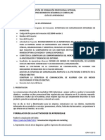 Guía de Aprendizaje Estrategias de Comunicación