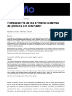 Retrospectiva de Los Primeros Sistemas de Graficos